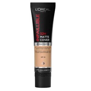 L’Oréal infalible 32 hr full coverage foundation with 4% niacinamide in 175 coo